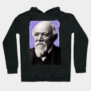 English Poet Robert Browning illustration Hoodie